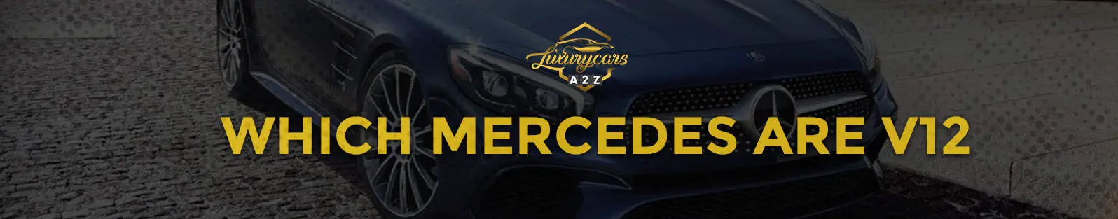 Quelles sont les Mercedes V12 ?