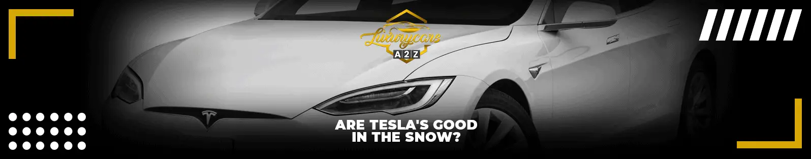 Les Tesla sont-elles bonnes dans la neige ?
