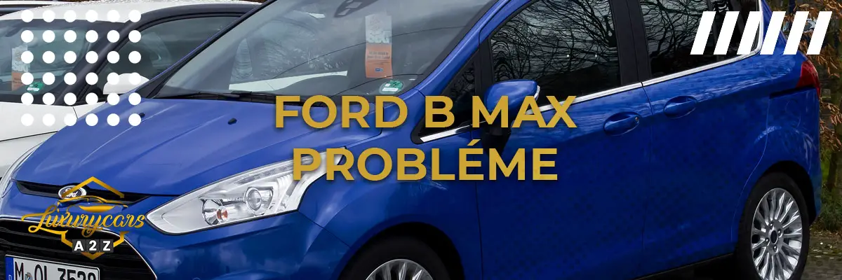 Ford B Max Probléme