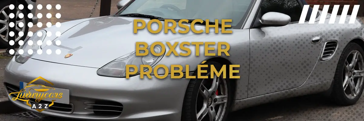 Porsche Boxster Probléme