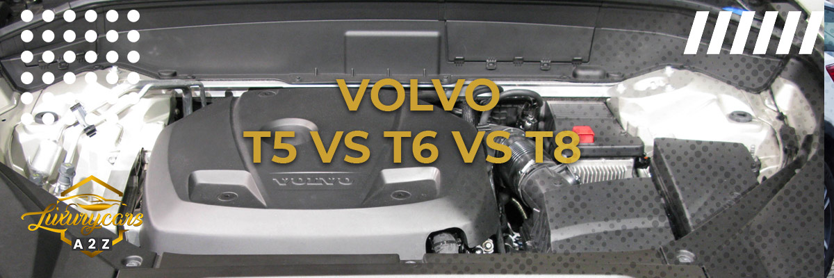 Moteurs Volvo T5 vs T6 vs T8
