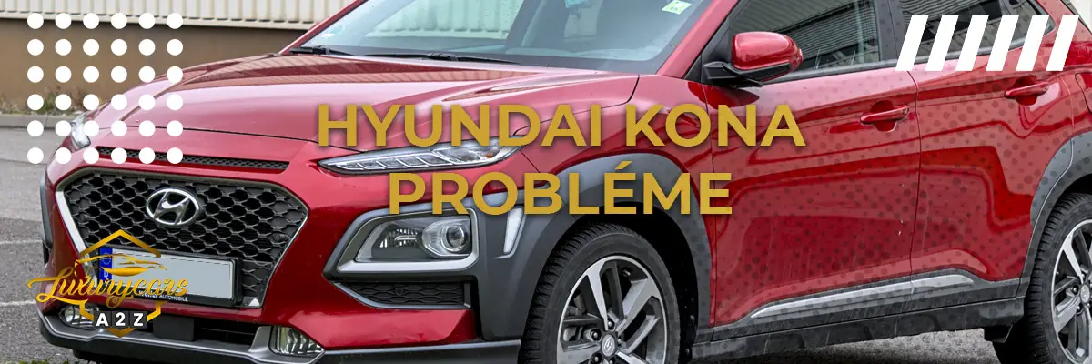 Hyundai Kona Probléme