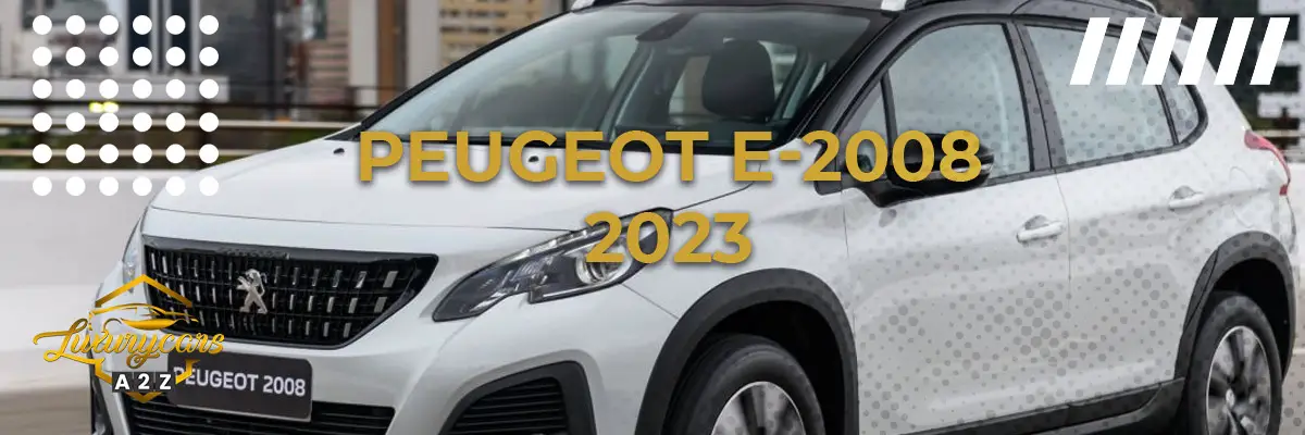 Peugeot e-2008 de 2023