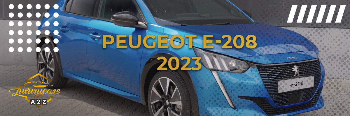 Peugeot e-208 de 2023