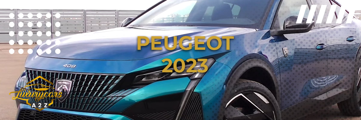 nouveaux modèles Peugeot 2023
